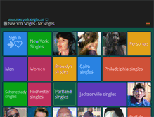 Tablet Screenshot of new-york-singles.us